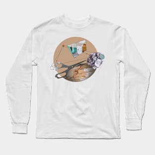 Paper, Scissors, Stone Long Sleeve T-Shirt